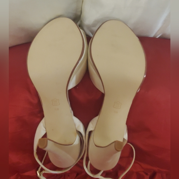 Caparros Peep Nude Heel with bling 10B - Picture 9 of 10